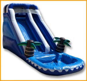 16' Front Load Tropical Water Slide