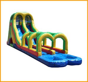 Inflatable Double Load Summer Splash Water Slide