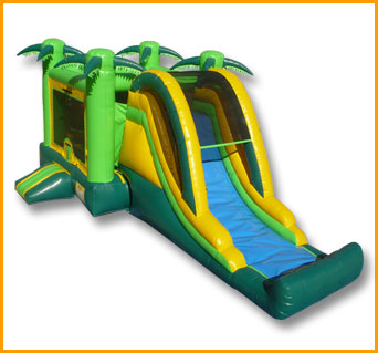 3 in 1 Tropical Jumper Slide Combo C070