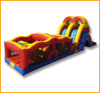 44′ Inflatable Obstacle Course N037