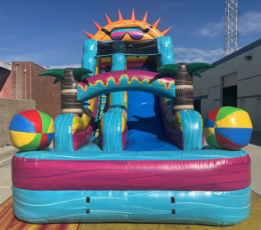 19′ Beach Party Water Slide W141