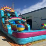 19′ Beach Party Water Slide W141