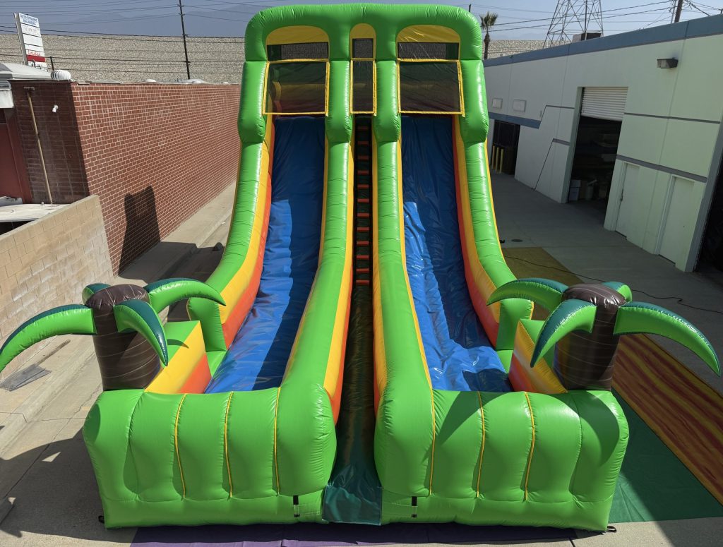 20′ Dual Lane Tropical Slide S041