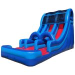 18′ Dual Lane Wet & Dry Slide W146
