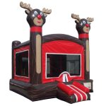 Reindeer Christmas Bounce House J173