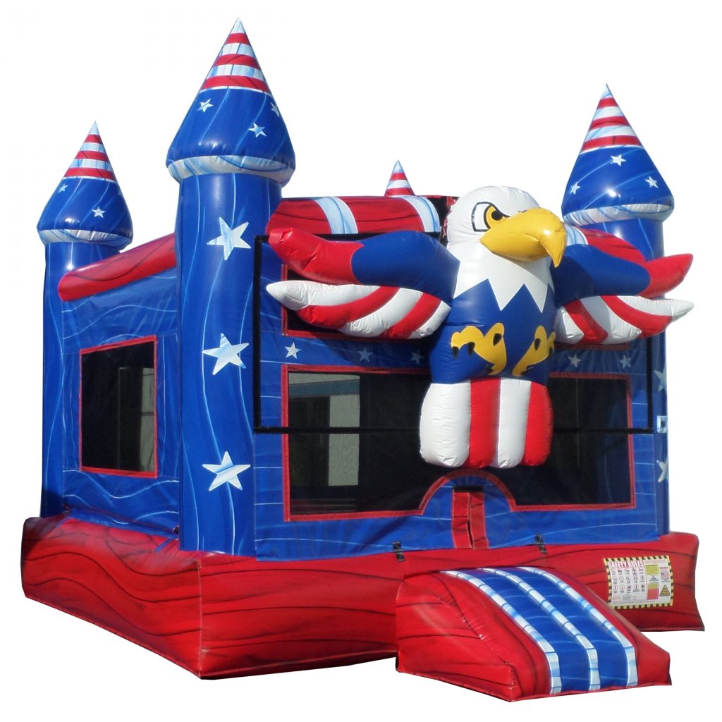 American Eagle Bounce House J176
