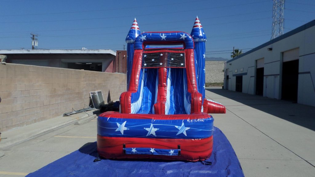 All American Dual Lane Combo Obstacle Wet & Dry I098