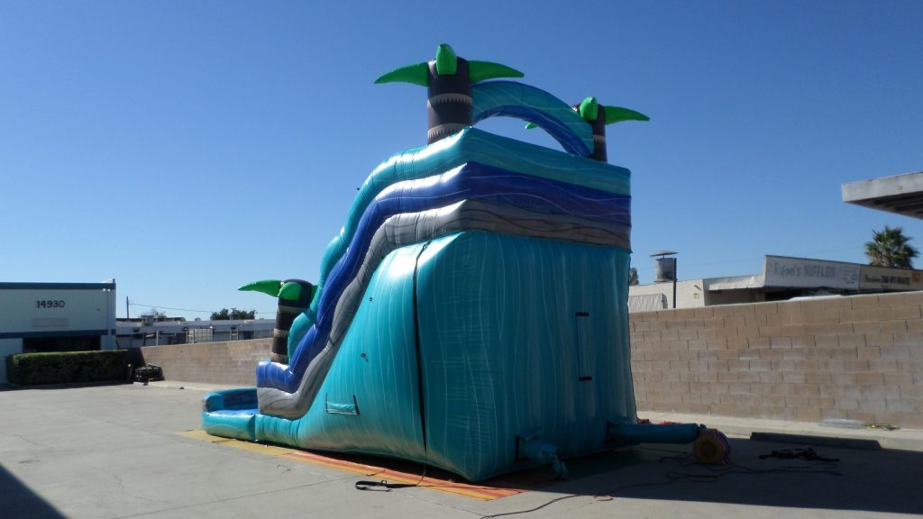 18′ Marble Tropical Water Slide W138