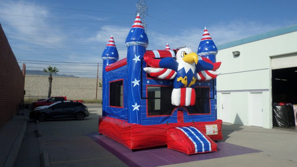 American Eagle Bounce House J176