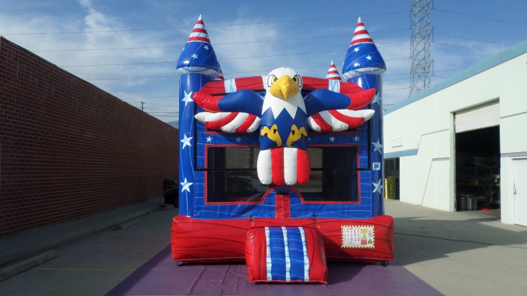 American Eagle Bounce House J176
