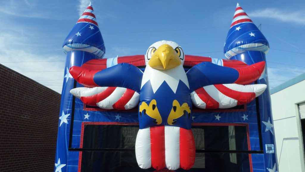 American Eagle Bounce House J176