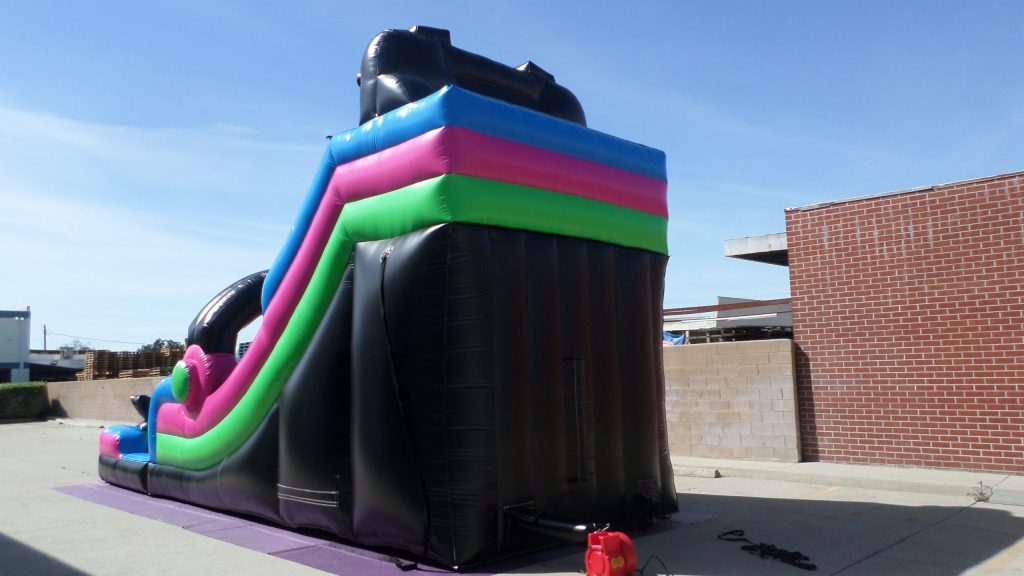 18′ Neon Gamer Water Slide W152