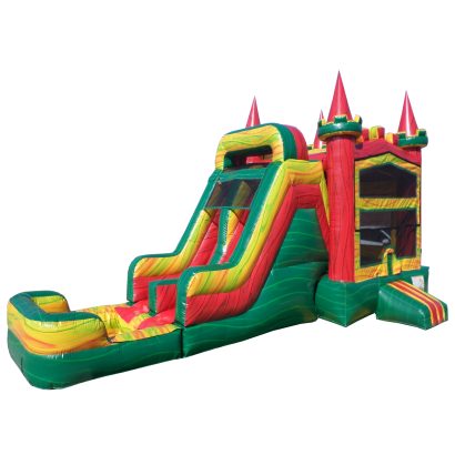 Dual Lane Wet & Dry Marble Castle Combo C181