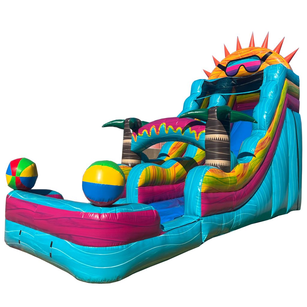 19′ Beach Party Water Slide W141