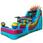 19′ Beach Party Water Slide W141
