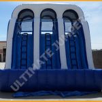 Inflatable 16′ Triple Lane Wet and Dry Water Slide W096
