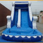Inflatable 18′ Ocean Wave Water Slide W087