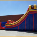 Inflatable 18′ Primary Colors Front Load Slide S054