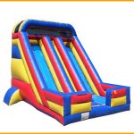 Inflatable 20′ Double Lane Slide S067